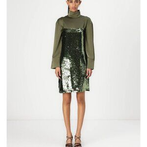 2nd Day LETICIAS - Cocktail dress Party dress Green Sequin 34/S